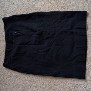 Diane Von Furstenberg Classic Navy Blue Pencil Skirt Size 6